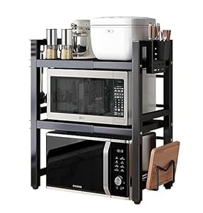 Generisch Verstellbarer Mikrowellenständer Küchenregal