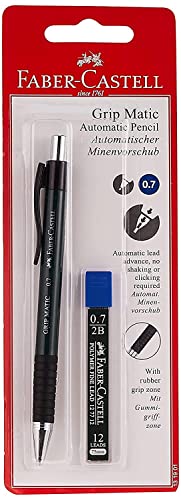 Faber-Castell Gripmatic Opaque Mechanical Pencil 0.7mm Assorted Circlexpbag2020