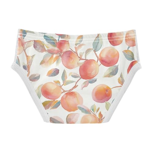 KLL Watercolor Peaches Baby Boys Cotton Underwear Briefs Cute Children Panties2