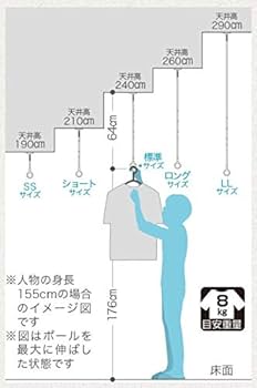 Amazon | 川口技研 室内用ホスクリーン ポールのみ 標準 SPC