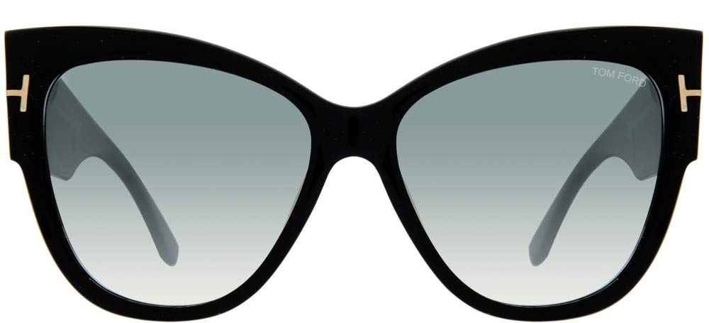 Tom Ford Women's TF371 Sunglasses, Shiny Black