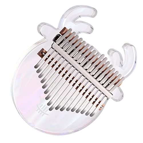 BIENKA 1 Set Kalimba Pouce Piano Belle Bois Acrylique Clair 17 Touches Mini Mbira Doigt Piano for Enfants Adultes… - Les Beatles, Paul McCartney, John Lennon, RIngo Starr, George Harrison BIENKA 1 Set Kalimba Pouce Piano Belle Bois Acrylique Clair 17 Touches Mini Mbira Doigt Piano for Enfants Adultes…