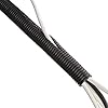 D-Line Black 43in Cable Sleeve, Flexible Wire Protector Tubing, Split Electrical Conduit, Plastic PC Cable Management Tube, Cord Sheath, TV Loom Tubing - 1.26in Diameter, 43-inch Length