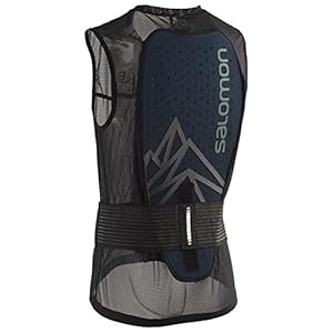 Salomon Flexcell Pro Vest Gilet di Protezione Sci Snowboard per il Corpo Unisex, Protezione adattabile, Traspirabilità, Facile da regolare