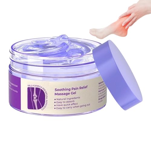 Żel łagodzący ból stawów, naturalna formuła, szybko wchłaniający się fioletowy żel na kolana, plecy, szyję i dolegliwości rąk, joint repair Gel
