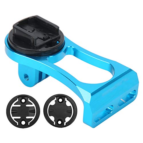 Aleación de Aluminio Bike Computador, EasyToinstall Ensamblaje para la Grabación su Viaje (Blue)