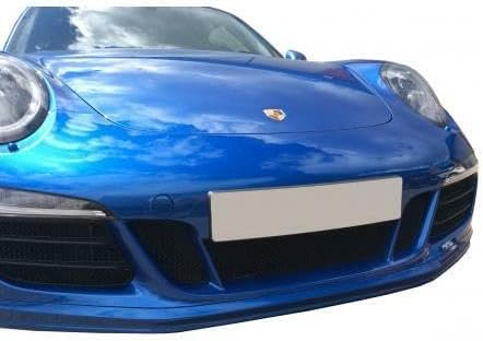 Zunsport Compatible With Porsche 991.1 GTS - Full Grill Set (With Parking Sensors) - Black Finish (2015-2016)