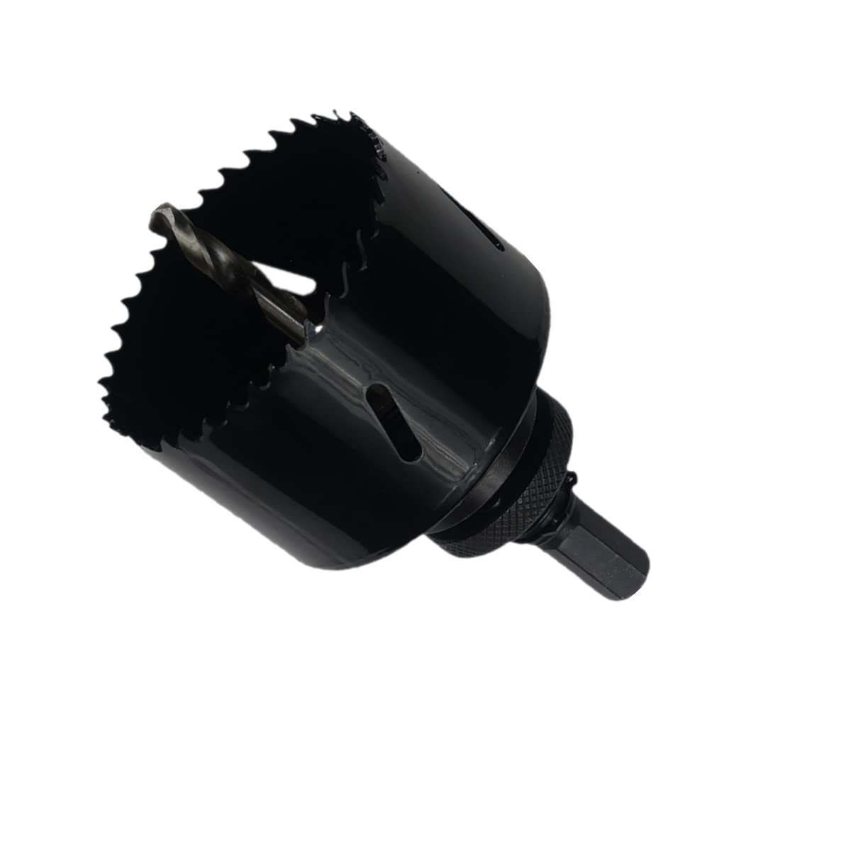 Sierra de corona de 68 mm de diámetro con adaptador hexagonal HSS-Bi-Metall broca de broca, corona de perforación de 40 mm para aluminio, madera, hierro fundido, latón, yeso, etc.