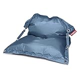 Fatboy Buggle-Up Bean Bag Lounge Chair, Jeans Light Blue
