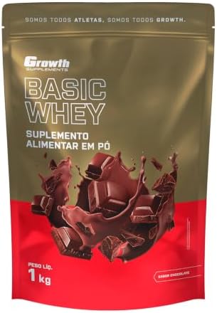 Growth Supplements - Basic Whey 1kg Growth Supplements - Chocolat...