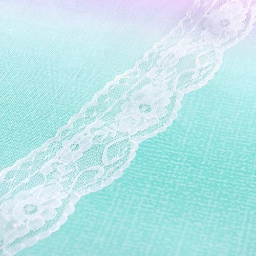 FACAIIO Rideaux occultants fantaisistes et étoiles pour chambre de fille, tissu polyester doux, style passe-tringle, 132,1 cm de large x 183 cm de long