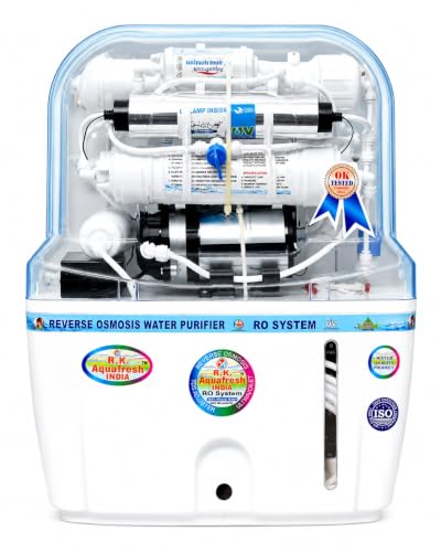 Image of Rk Aqua Fresh India Swift Pure Alkaline Plus Ro Water Purifier With Ro+Uv+Uf+ALKALINE ZINC Copper Tds Adjuster 15 Ltrs Storage Best for Home & Office HTDS Membrane