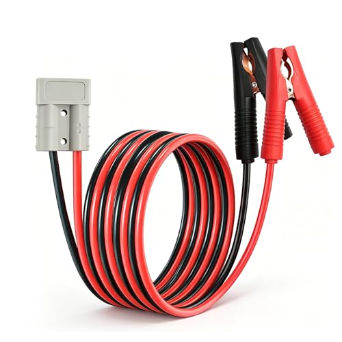 Câble Anderson 50A pinces crocodile 10AWG connecteur rapide camion 2M