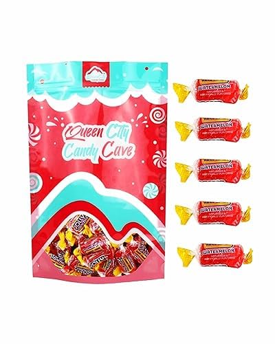 Watermelon Jolly Rancher Hard Candy Bulk - Individually Wrapped All Pink Watermelon Jolly Ranchers Hard Candy - by Queen City Candy Cave (1 Pound)