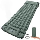 QUXV Matelas de Camping Matelas autogonflant ultraléger avec Oreiller...