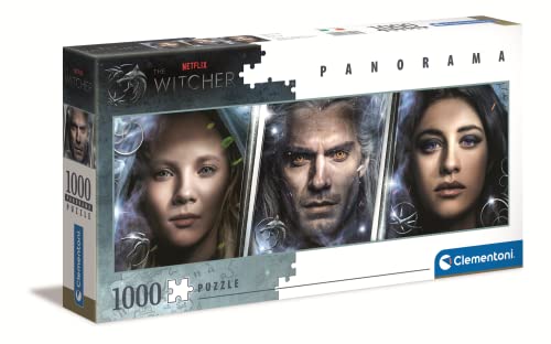 Puzzle 1000 pièces Panorama : The Witcher Clementoni Puzzles - vue 3