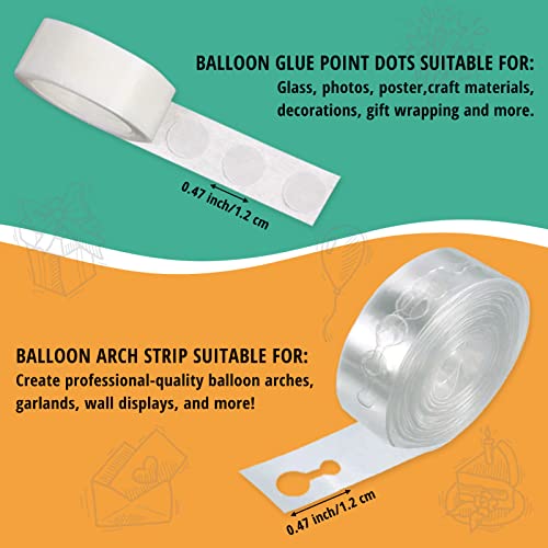 Balloon Arch Kit, 82ft Easy DIY Balloon Decorating Garland Strip and 500Pcs Glue Point Dots Tape for Balloon Arch, Decorations Making - Image 4