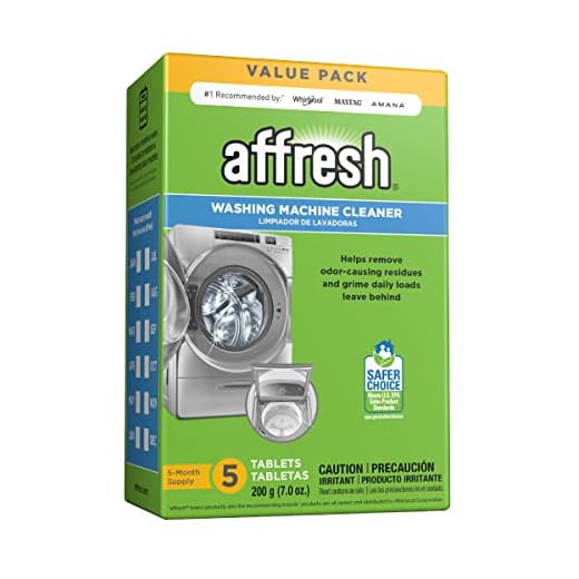Affresh W10549846 Washing Machine Cleaner | Cleans Front Top Load Washers, Including HE, 5 Tablets