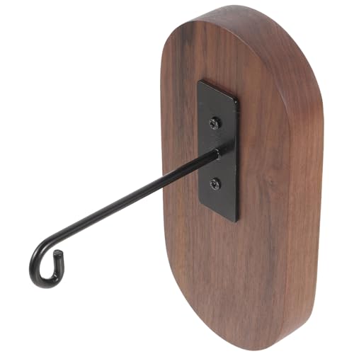 Happyyami 木製壁掛け風鈴ブラケット 屋内用取り付け簡単な安定設計 寝室リビング対応 耐荷重強化 省スペース装飾用