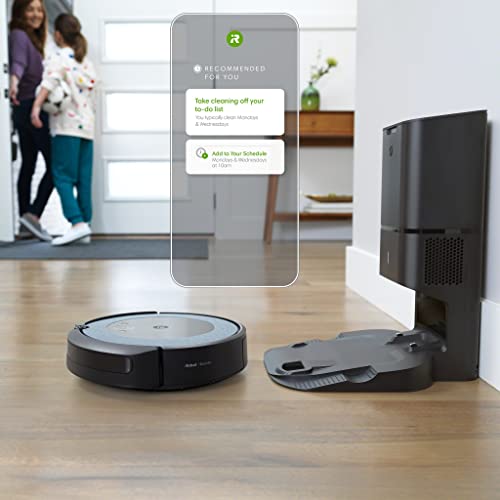 Aspirateur Robot connecté iRobot® Roomba® i3552 - système d’autovidage - 2 brosses caoutchouc multi-surfaces - Idéal animaux - Suggestions personnalisées, Cartographie - Compatible Braava jet m6 - Image 5