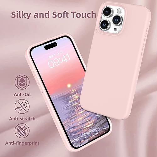 Coque iPhone rose antichoc BENTOBEN à bords surélevés - 3