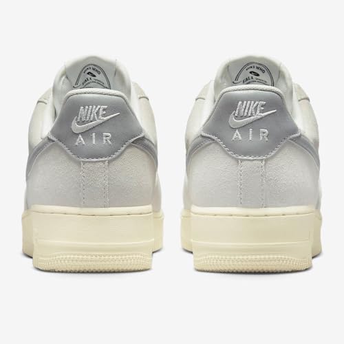 Nike Air Force 1 07 LV8 Herren-Sneaker, Sail/Light Smoke Grey/Photon Dust, 7