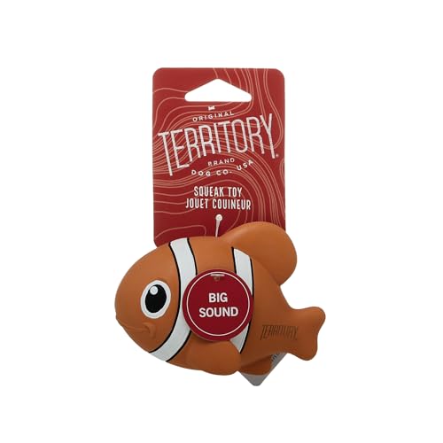 Juguete para perro de caucho natural Peces Payaso miniatura 3