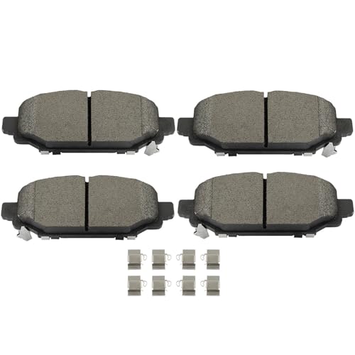Image of SCITOO D2172-9417 Disc Brake Pads Sets Rear Ceramic Brake Pads w /Hardware | For Jeep For Wrangler 2018-2023
