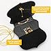 Universal Matal Badge with Standard Leather Shield Case, Hook Fastener, Suitable for Dressing up and Cosplay-FB