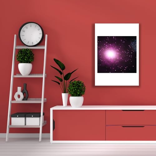 Impression d'art Hubble Messier 60 mat Spiffing Prints : affiche Medium sans reflets - 4
