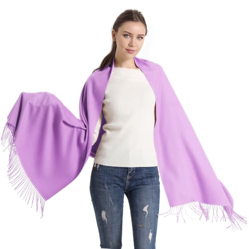 Image of Pashmina Scarf and Shawl - Soft Women Pashminas Wrap for Wedding Evening Party dresses