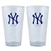 MLB New York Yankees Boelter Pint Glasses 2-Pack