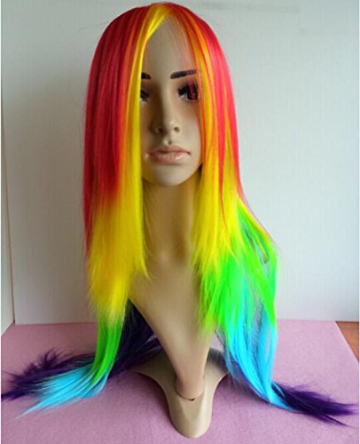 Wiged My Little Pony Wig Ma Baoli Cosplay Wig Long Straight Ball Wig,Headgearstealth Performance Party Of Realistic And Natural Fashion