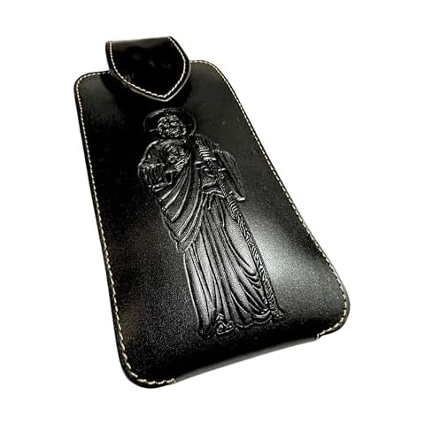 Western Stakes Leather Phone Holster Cover