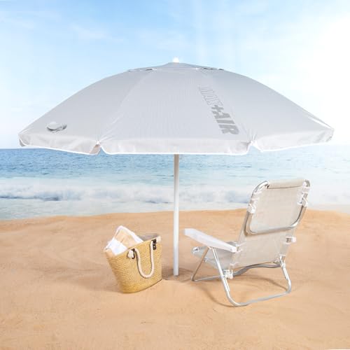 Sombrilla de playa de aluminio Aktive con funda de transporte 3