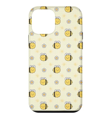 Womens Kids Girls Cute Flowers Honey Bee Lover �X�}�z�P�[�X iPhone 12 mini �p