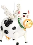 🎁 Originelle Geschenke - der stylische Baumschmuck ist das ideale Geschenk zum Nikolaus, Geburtstag oder zu anderen vorweihnachtlichen Anlässen. Als Weihnachtsbaumbehang oder als kleiner Glücksbringer ist er für Freunde und Familie eine wunderschöne Geschenkidee