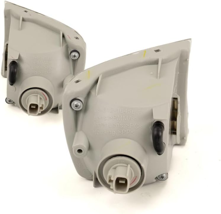 CarLights360 For 2003 2004 2005 Toyota 4Runner Signal Corner Light Set Driver and Passenger Side Pair w/o Bulbs TO2532112 TO2533112