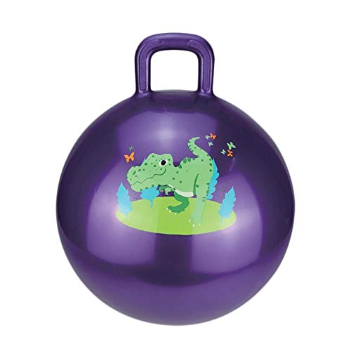 RIGMA Hopper Ball - Bouncy Ball with Handle - Air Pump Included - | Indoor/Outdoor Toy, Balance/Jumping Balls, Hippity Hop | Ages 3+
