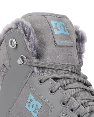 Image of DC Women's Manteca 4 Boot Skate Shoe Grey