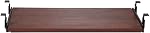 Lorell Mahogany Laminate Keyboard Tray