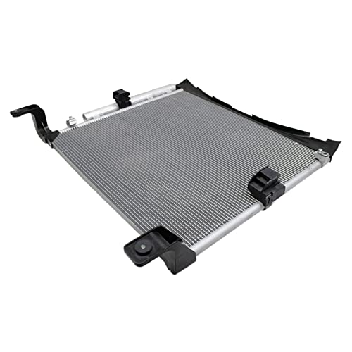 Image of TRQ A /C Condenser and Receiver Drier Assembly Compatible with 2016-2019 Toyota Tacoma