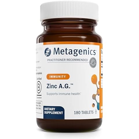 Metagenics Zinc A.G. 20 mg Tablets Cover