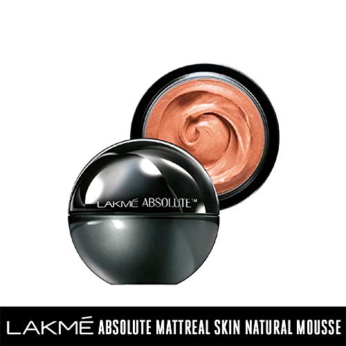 Image of LAKME Absolute Skin Natural Mousse, Rose Fair & Absolute Skin Natural Mousse, Golden Light (Pack of 2)