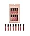 Manna Kadar Lip Library Mini Liplocked Priming Gloss Stains, Multi-Colored, 8 Count