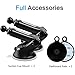 1Zero GPS Suction Cup Mount for Garmin [Quick Extension Arm], Replacement GPS Dash Ball Mount Dashboard Windshield Car Holder for Garmin Nuvi Dezl Drive Drivesmart Driveassist DriveLuxe RV (2-Pack)