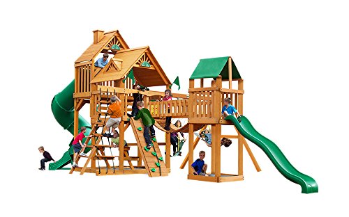 Treasure Trove I Wooded Swing Set