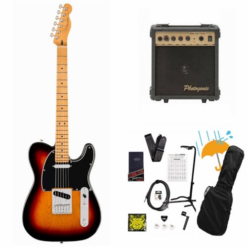 Fender/Player II Telecaster Maple FB 3-Color Sunburst GLM^[ PG-10AvtGLM^[S҃ZbgR