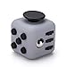 VAPIAO Anti Stress Cube wie Fidget Würfel mit 6 Seiten und Funktionen gegen Stress in Grau Schwarz
