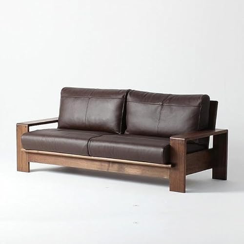 ソファ マロン180 ウォールナット 無垢 本革 WAプラス 日本製 福岡県 大川市